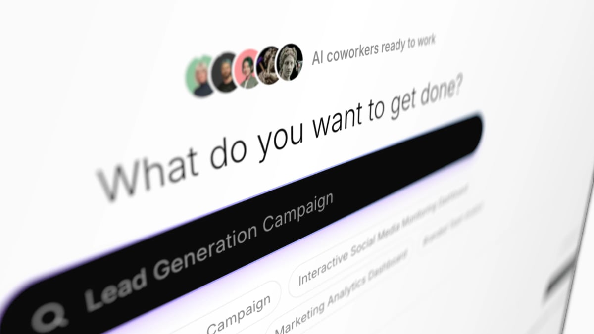 The Sokosumi briefing bar asking what you want to get done, with suggested campaign tasks below it